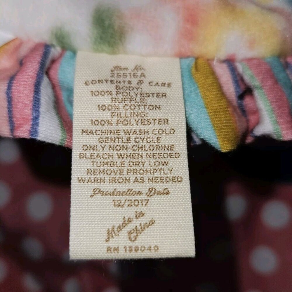 Matilda Jane AS I GROW Blanket Floral Pink Ruffles BABY MONTH PICTURES EUC 60x50 - Picture 6 of 11